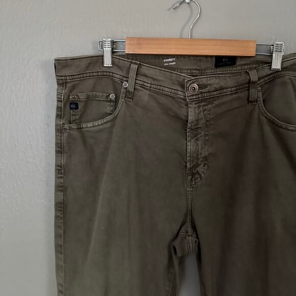 AG ADRIANO GOLDSCHMIED Everett Slim Straight Jeans Size 38X30 casual - Picture 2 of 8